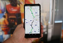 Autobahn-App - David Young/dpa/dpa-tmn