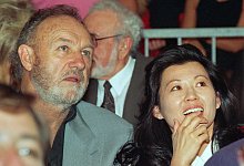 US-Schauspieler Gene Hackman und Ehefrau Betsy Arakawa - Uncredited/AP/dpa