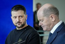 Wolodymyr Selenskyj und Olaf Scholz - Kay Nietfeld/dpa