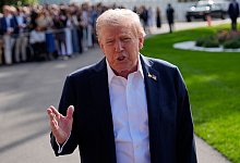 US-Präsident Trump - Julia Demaree Nikhinson/AP/dpa