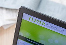 Das Steuerprogramm Elster auf einem Laptop - Christin Klose/dpa-tmn
