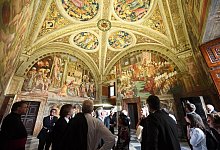 Vatikanische Museen in Rom - Foto: picture alliance / dpa