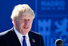Taumelt von einem Skandal zum n&auml;chsten: Der britische Premier Boris Johnson. - Bernd von Jutrczenka/dpa