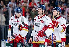 Brendan O\\\'Donnell von der D&uuml;sseldorfer EG (Mitte) - Marius Becker/dpa