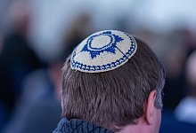 Mann mit Kippa - Christophe Gateau/dpa