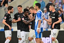 1. FC Magdeburg - Preu&szlig;en M&uuml;nster - Sebastian Christoph Gollnow/dpa