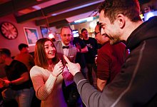 Weltcup im «Schnick, Schnack, Schluck» - Thomas Banneyer/dpa