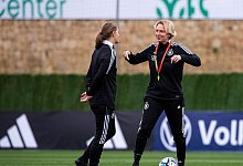 Carlson und Voss-Tecklenburg - Michael Memmler/Eibner Pressefoto/dpa