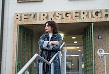 Schauspielerin Friedmann vor Gericht - Jörg Völkerling/-/dpa