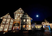 Supermond über Lippe - Leserfoto: Katrin