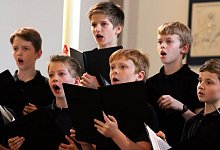 Der Knabenchor G&uuml;tersloh wirkt erstmals in einem Film mit. - MATTHIAS GANS