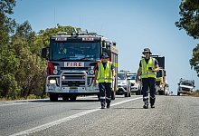 Australien - Evan Collis/DEPARTMENT OF FIRE AND EMERGENCY SERVICES/dpa