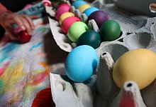 Ostereierfärben - Karl-Josef Hildenbrand/dpa