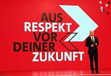 Parteitag der SPD - Foto: Wolfgang Kumm/dpa