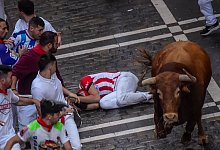 &laquo;Sanfermines&raquo;-Fest in Pamplona - Alvaro Barrientos/AP