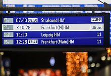 Gravierende Störungen im Bahnverkehr im Norden - Bodo Marks/dpa