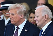 Donald Trump und Joe Biden - Saul Loeb/POOL AFP/AP/dpa