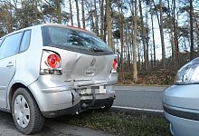 Auffahrunfall - FOTO: ANDREAS EICKHOFF