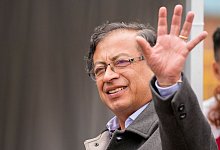 Linkspolitiker Gustavo Petro gewinnt die Präsidentenwahl in Kolumbien. - Fernando Vergara/AP/dpa