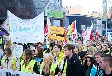 Streiktag der Frauenberufe im &Ouml;ffentlichen Dienst - Bernd Thissen/dpa