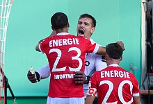 FC Energie Cottbus - Hannover 96 - Robert Michael/dpa