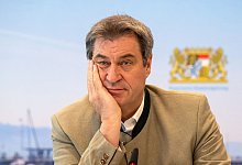 CSU-Chef und Ministerpr&auml;sident von Bayern: Markus S&ouml;der. - Peter Kneffel/dpa