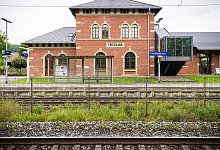 Bahnhof Friedland - Moritz Frankenberg/dpa