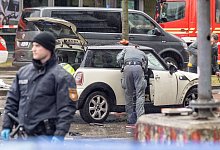 Auto in M&uuml;nchen in Menschengruppe gefahren - Peter Kneffel/dpa