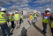 Baustellen-Begehung Amazon - Jost Wolf