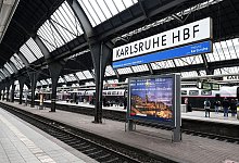 Hauptbahnhof Karlsruhe - Uli Deck/dpa