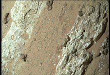 Mars-Stein könnte Zeichen von früherem Leben zeigen - ---/NASA/JPL-Caltech/MSSS/dpa