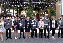 Hofstaat Schützen Barntrup - Rudi Rudolph