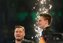 Halbfinale der Darts Team WM - Thomas Frey/dpa