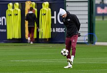 Vor dem Spiel Inter Mailand - RB Leipzig - Hendrik Schmidt/dpa