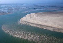 Das Wattenmeer aus der Luft - Sina Schuldt/dpa