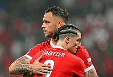 Marcel Sabitzer und Marko Arnautovic - Robert Michael/dpa