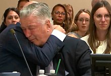 Prozess gegen Schauspieler Baldwin - Verfahren eingestellt - -/Pool Video via AP/dpa