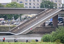 Carolabrücke in Dresden eingestürzt - Robert Michael/dpa