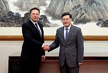 Elon Musk in China - Ministry of Foreign Affairs of the People\\\'s Republic of China/AP/dpa
