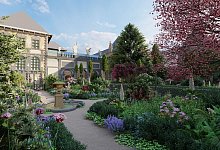 Rendering des neuen Gartens des Rubenshauses - rubenshuis.be/dpa-tmn