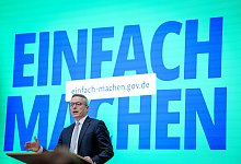 Vorstellung EinfachMachen-Portal - Kay Nietfeld/dpa