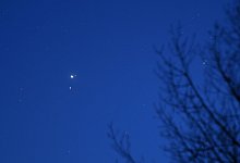 Jupiter und Mars - Joe Giddens/PA Wire/dpa