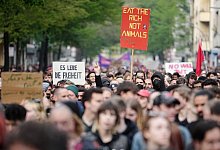 1. Mai-Demonstrationen - Kay Nietfeld/dpa
