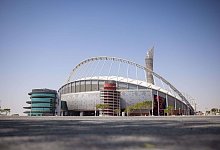 Sieben der acht WM-Stadien liegen in und um Doha. Dazu zählt auch das Khalifa International Stadium in Al Rayyan, wo Deutschland sein erstes Vorrundenspiel gegen Japan austragen wird. - Christian Charisius/dpa/dpa-tmn