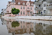 Hochwasser in Brandenburg - Patrick Pleul/dpa