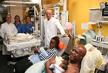 Fünflinge in Berlin geboren - -/Charité/dpa