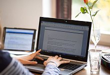 Fernunterricht - Sebastian Gollnow/dpa/Symbolbild