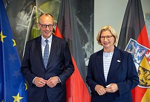 Bundeskanzler Merz besucht das Saarland - Harald Tittel/dpa