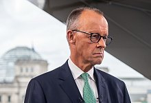 Sommerinterview von ProSieben/Sat.1 mit Kanzler Merz - Michael Kappeler/dpa