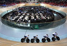 Frauen-Vierer - Anne-Christine Poujoulat/AFP/dpa